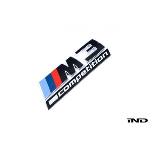 BMW G80 M3 LCI Competition Black Trunk Emblem | 51147907774