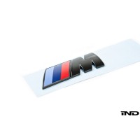 IND Black Chrome Painted Trunk Emblem - E82 1M