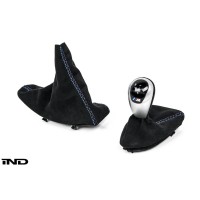 IND Custom Tri-Color Alcantara Shift Boot Set - E9X M3