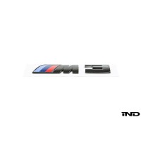 IND Black Chrome Painted Trunk Emblem - E9X M3